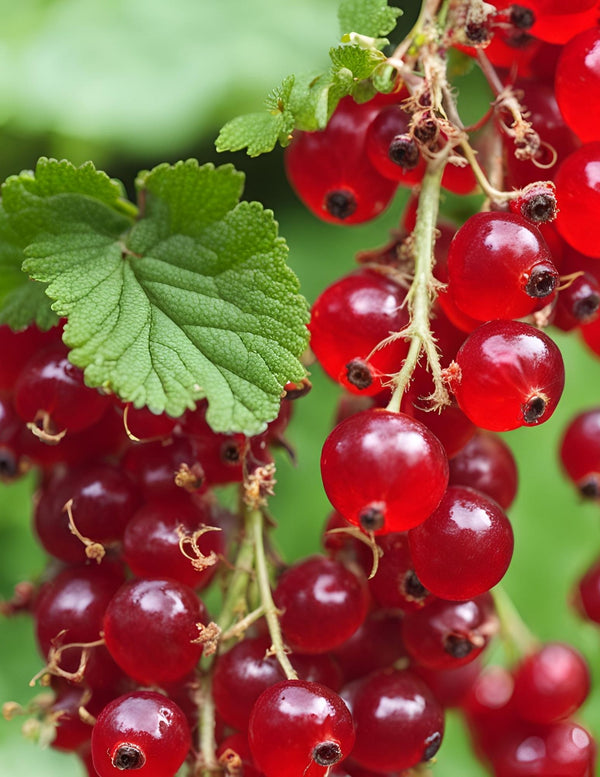 Red Currants on the Vine